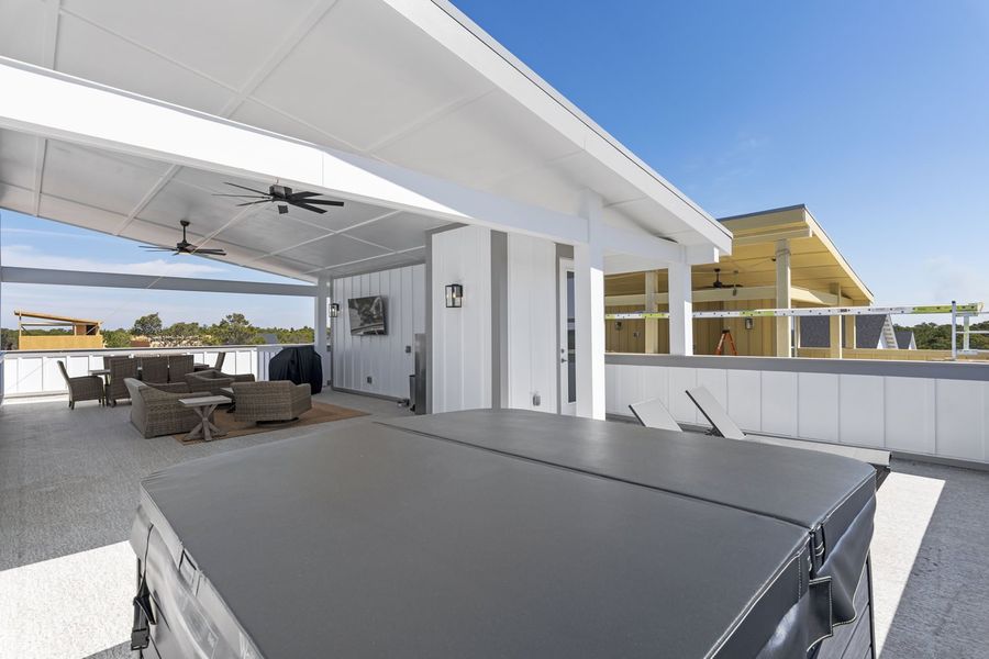 Representative exterior details of a home built from the The Heron 20 by Brock Built in Twin Palms, Inlet Beach (Image 29).