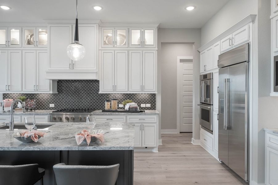 Representative furnished interior of a home built from the Casoria by Tri Pointe Homes in The Estates at James Lane, Fulshear (Image 11).