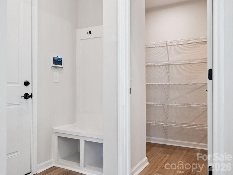 Pantry and drop zone