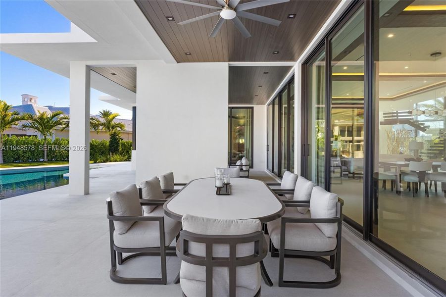 Exterior details and patio area of a home in , Fort Lauderdale (Image 2).