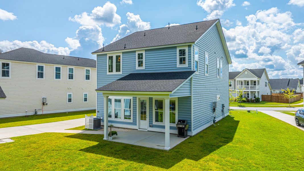 Front exterior of a new home in , Summerville, SC, highlighting curb appeal (Image 25).