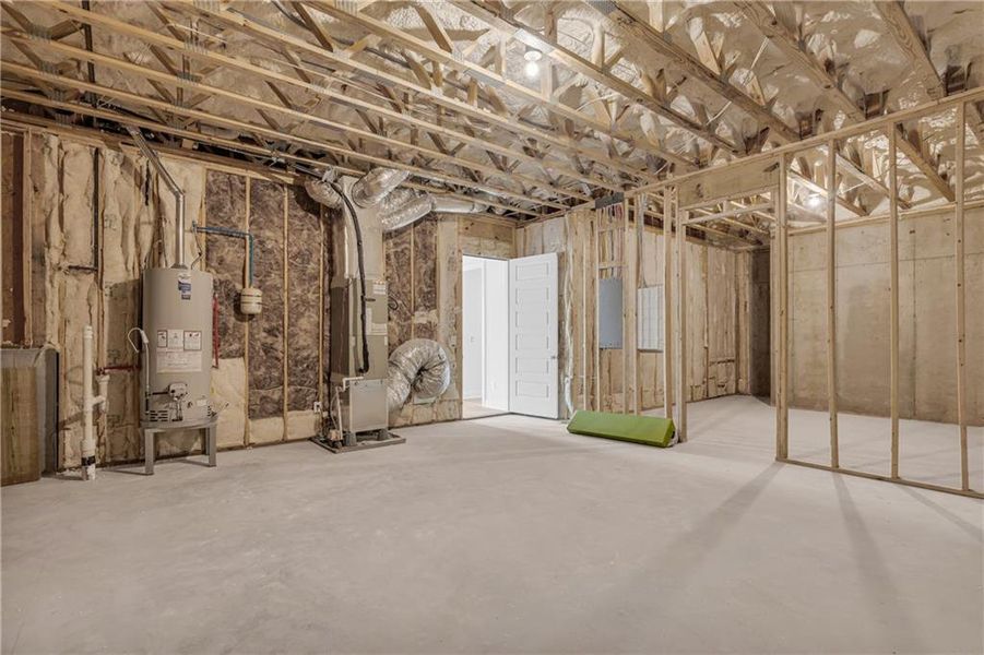 In-progress construction of a new home in , Gainesville, GA (Image 51).