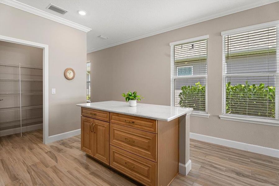 Furnished interior view inside a new home in Park East at Azario, Bradenton (Image 13).