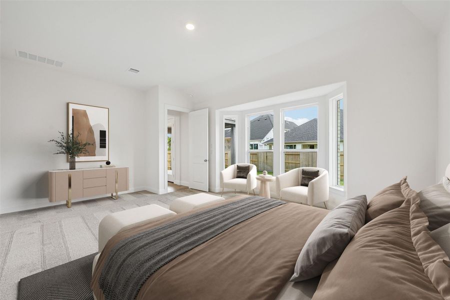 Furnished interior view inside a new home in , Magnolia (Image 11).