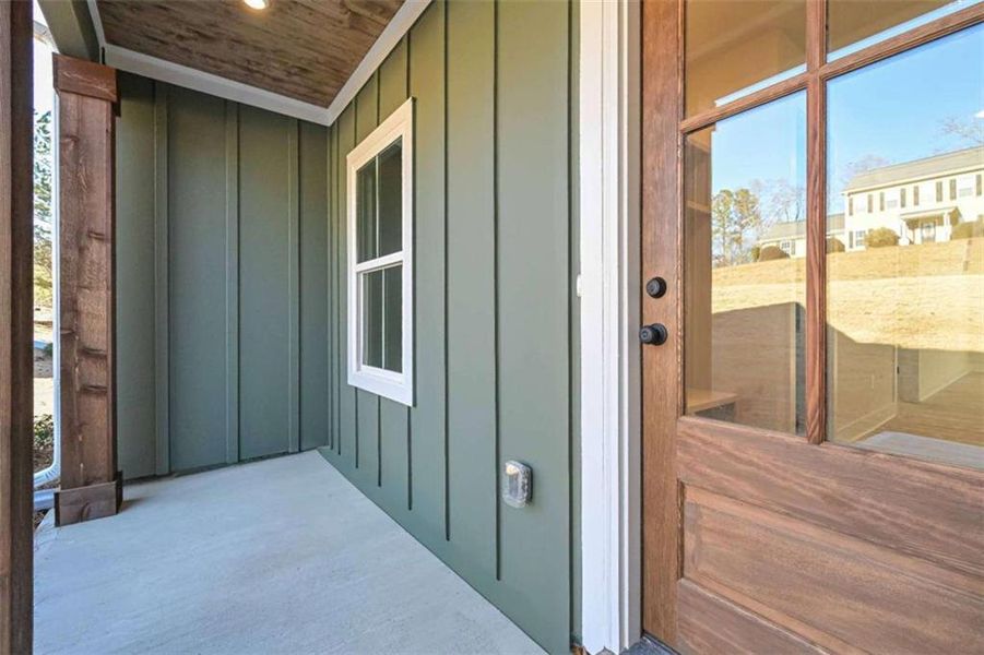 Exterior details and patio area of a home in , Buchanan (Image 18).
