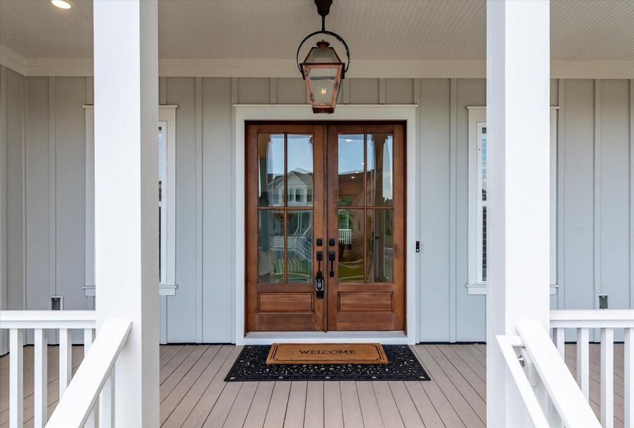Exterior details and patio area of a home in , Mount Pleasant (Image 36).
