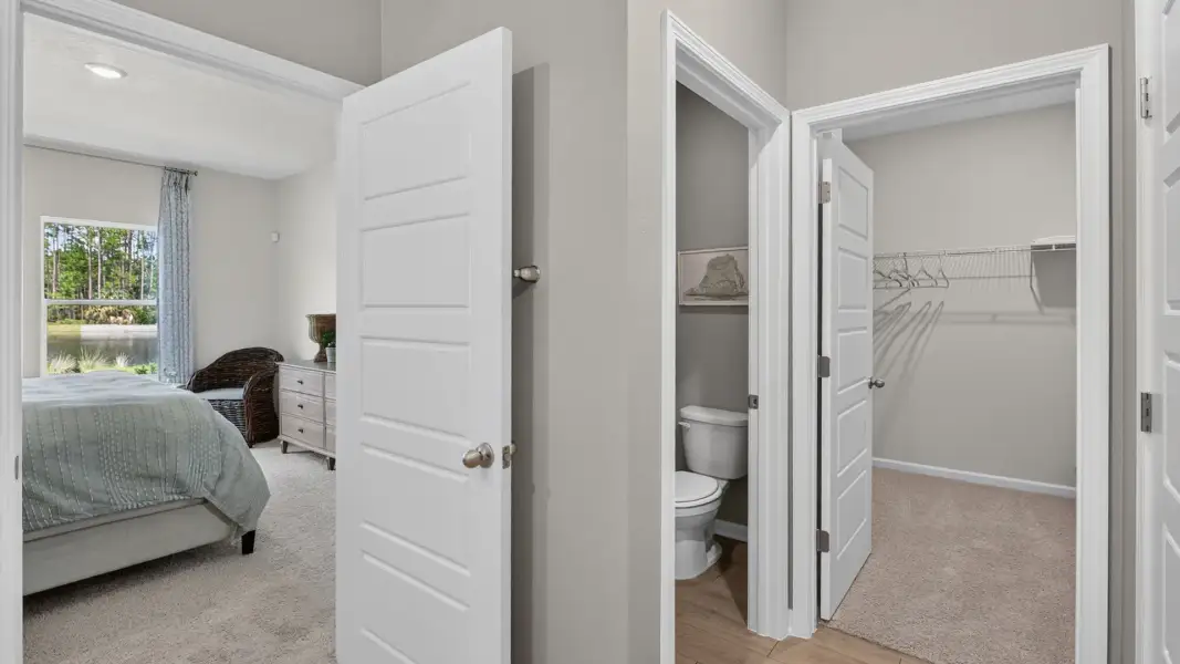 Furnished interior view inside a new home in American Village, Palm Coast (Image 16).