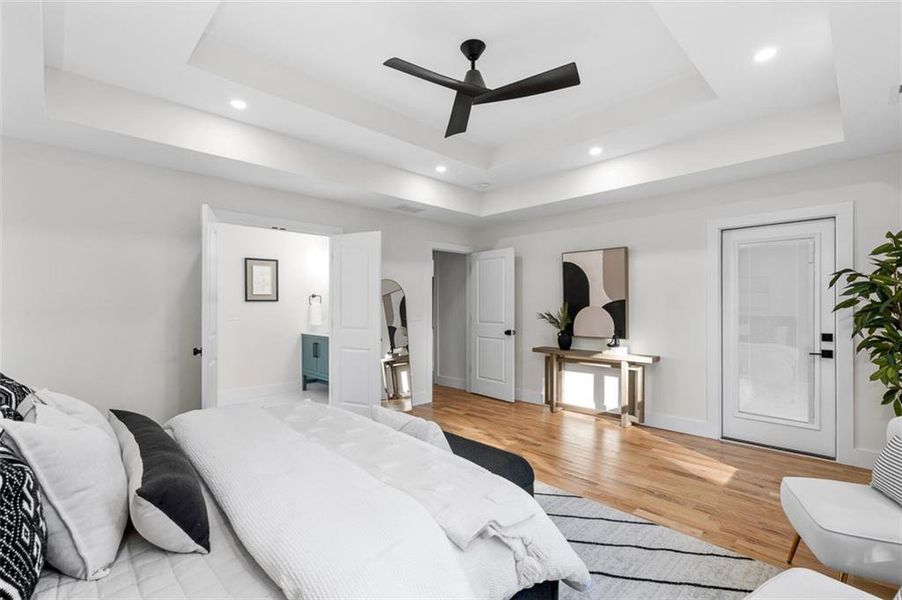 Furnished interior view inside a new home in , Snellville (Image 36).