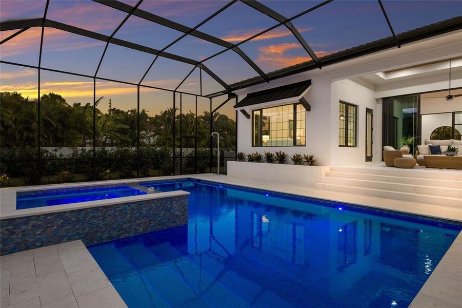 Exterior details and patio area of a home in , Sarasota (Image 33).