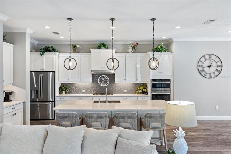 Furnished interior view inside a new home in , Venice (Image 5). Furnished interior view inside a new home in , Venice (Image 5).