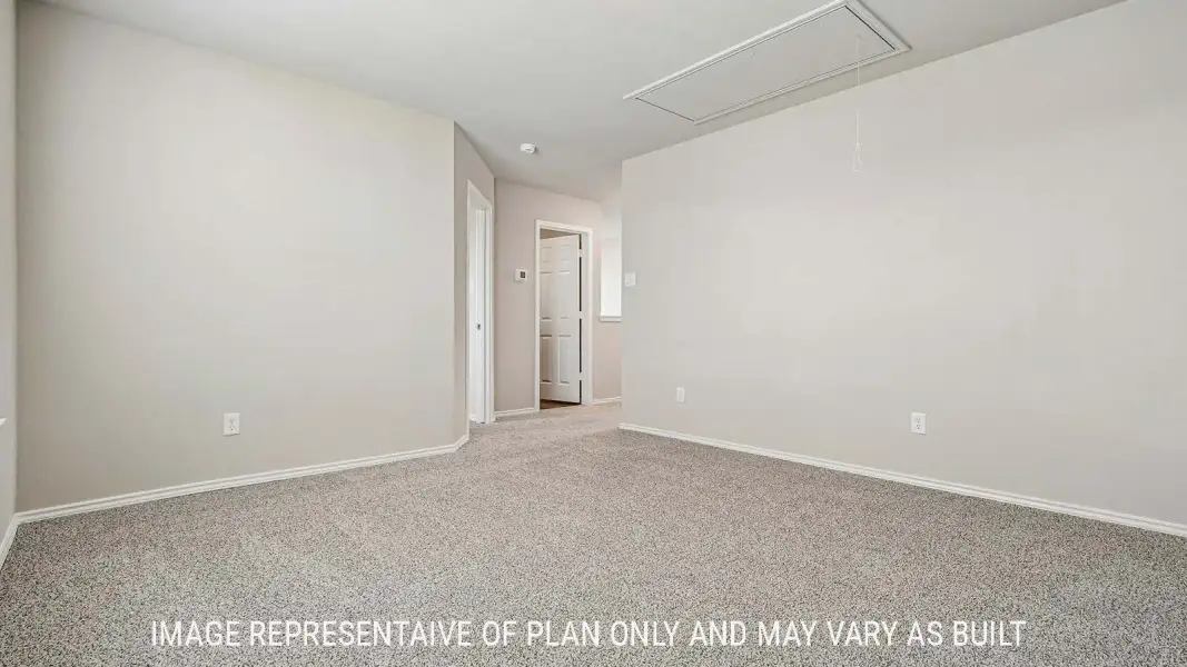 Spacious, unfurnished interior of a new home in Rancho San Gabriel, Georgetown (Image 30).
