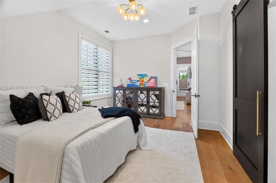 Furnished interior view inside a new home in , Alpharetta (Image 48).