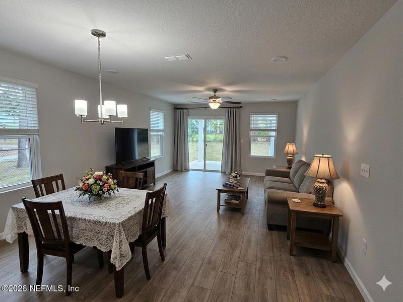 Furnished interior view inside a new home in , Jacksonville (Image 12).