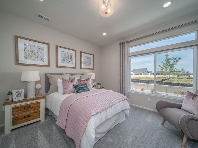 Furnished interior view inside a new home in The Reserve at Green Valley Ranch, Aurora (Image 17).