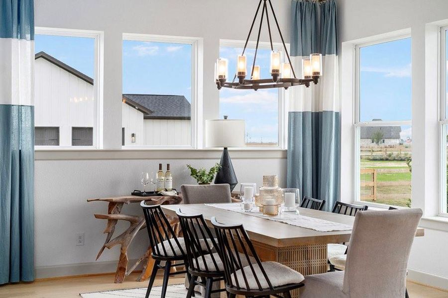 Furnished interior view inside a new home in , Waller (Image 23).