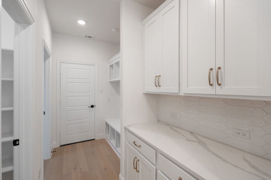 Furnished interior view inside a new home in Valencia on the Lake, Little Elm (Image 12).