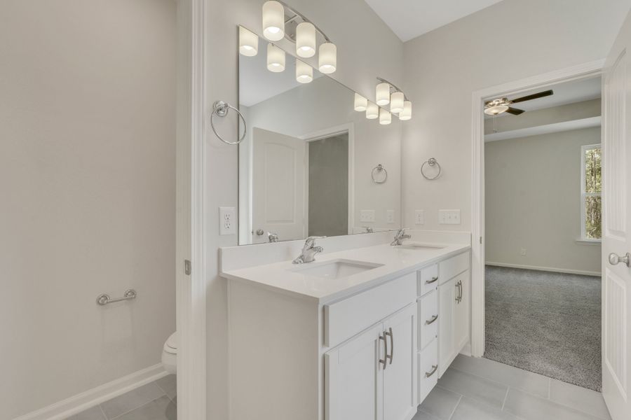 Representative furnished interior of a home built from the The Camilla + Bonus Room by Smith Family Homes in Ramsey Landing, Rincon (Image 9).