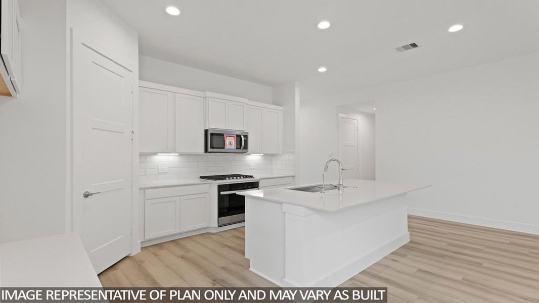 Furnished interior view inside a new home in Mill Creek Estates, Magnolia (Image 4). Furnished interior view inside a new home in Mill Creek Estates, Magnolia (Image 4).