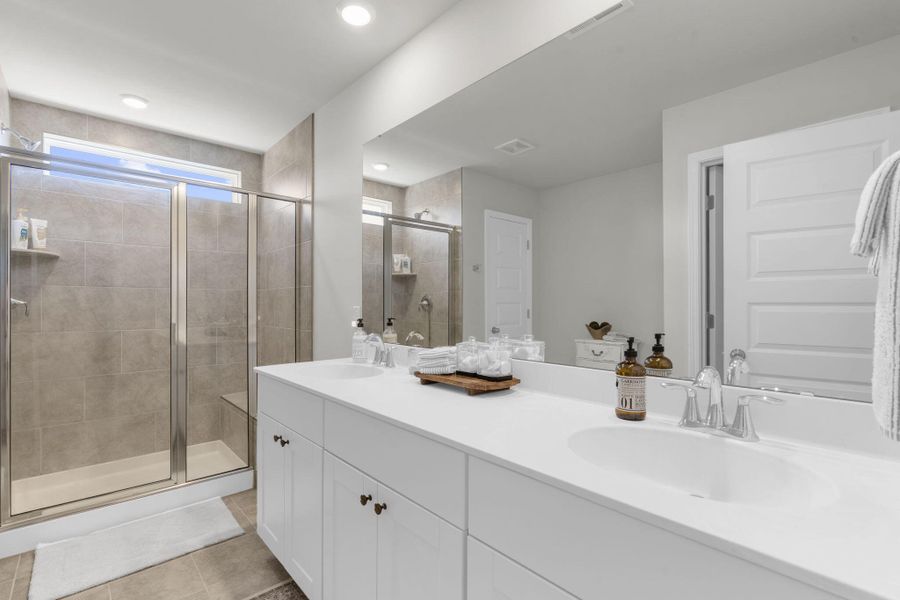 Furnished interior view inside a new home in Sweetgrass at Summers Corner, Summerville (Image 8).