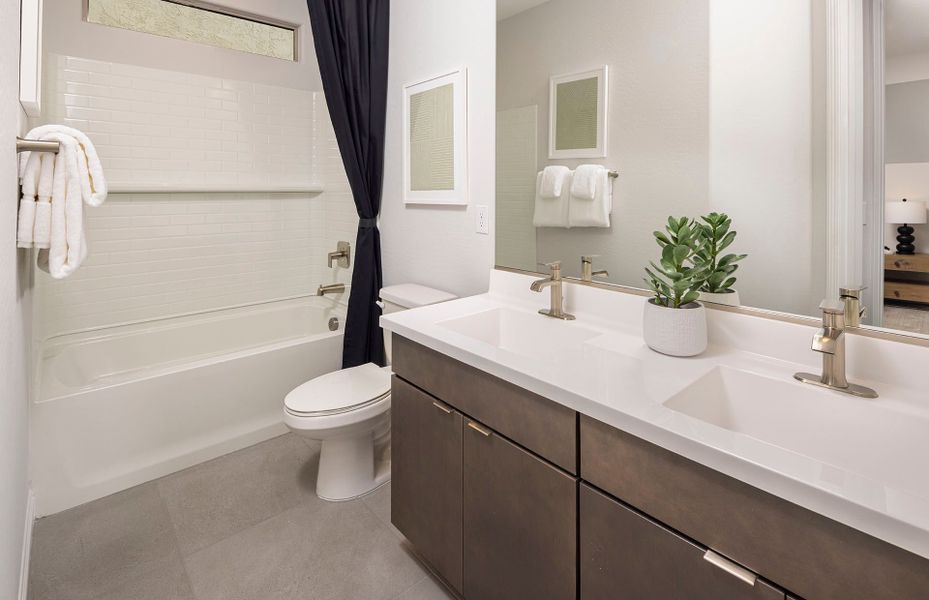 Representative furnished interior of a home built from the Butte by Pulte Homes in Parkside at Anthem at Merrill Ranch, Florence (Image 13).