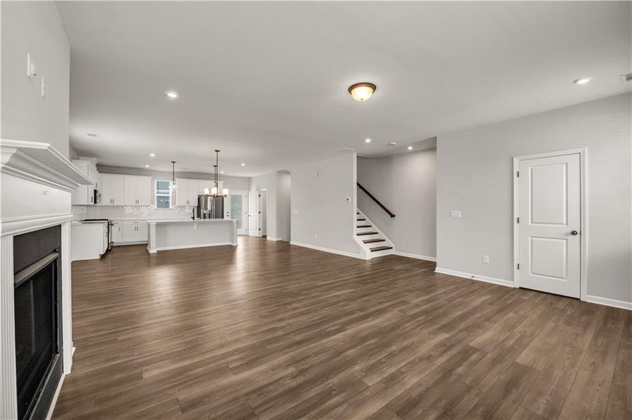 Spacious, unfurnished interior of a new home in , Lawrenceville (Image 24).