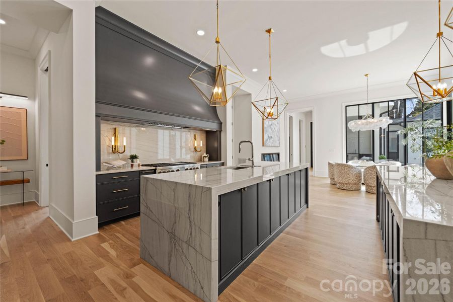 An open floor concept An open floor concept