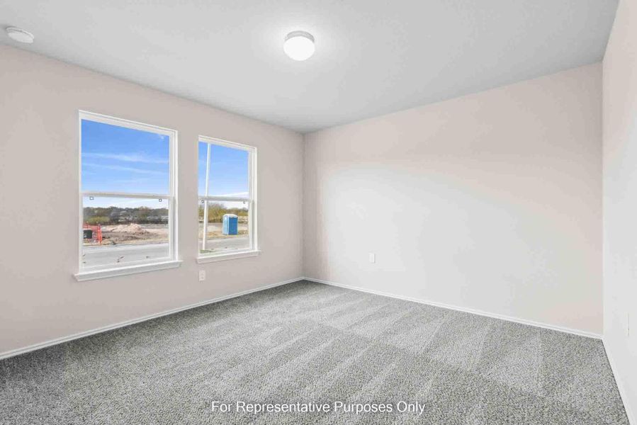 Spacious, unfurnished interior of a new home in Marble Creek Crossing, Austin (Image 11).