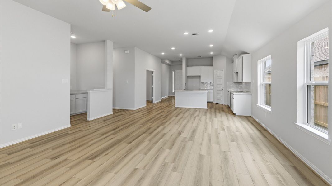 Furnished interior view inside a new home in Brookewater, Rosenberg (Image 12).