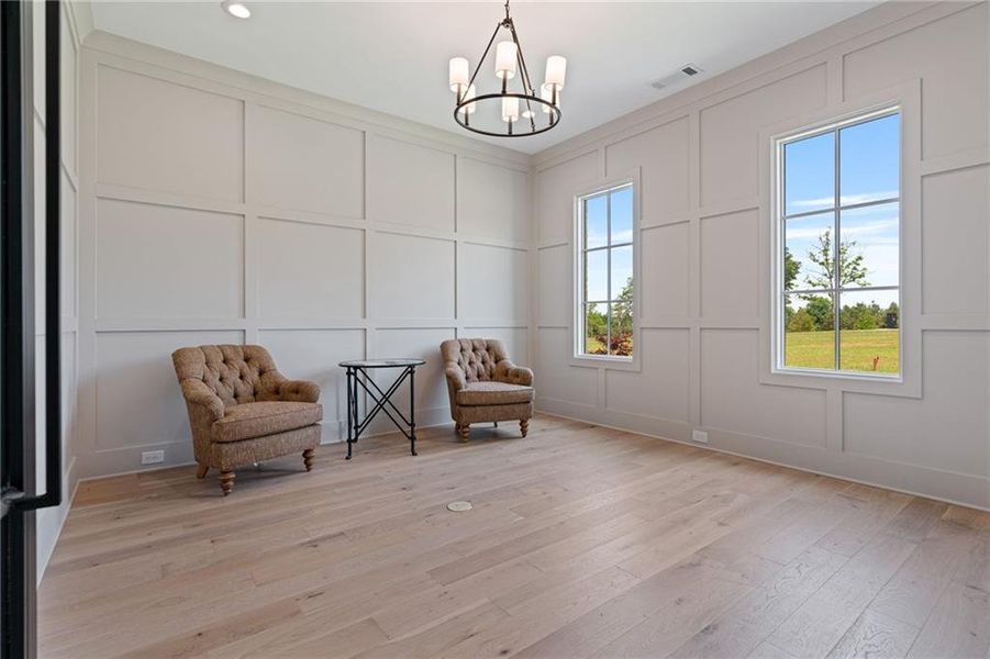 Furnished interior view inside a new home in , Ball Ground (Image 11).