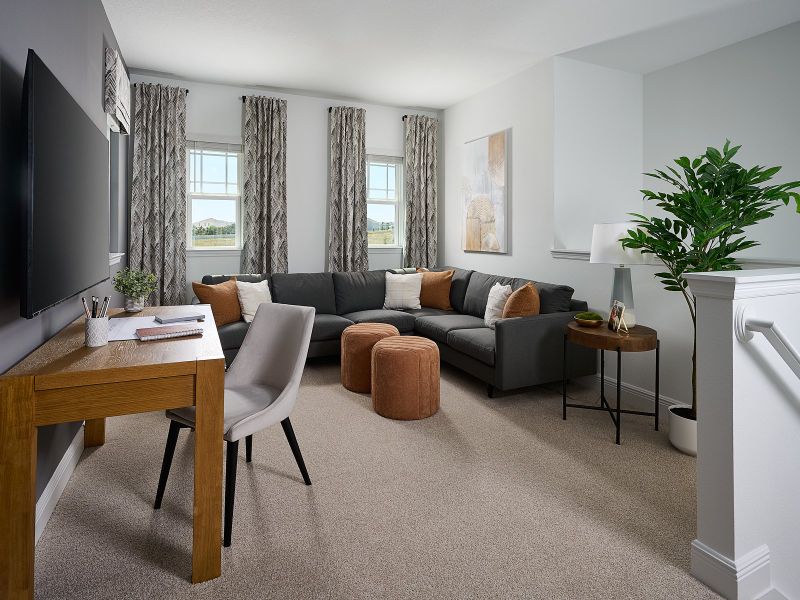Furnished interior view inside a new home in Cyrene at Minneola, Minneola (Image 7).