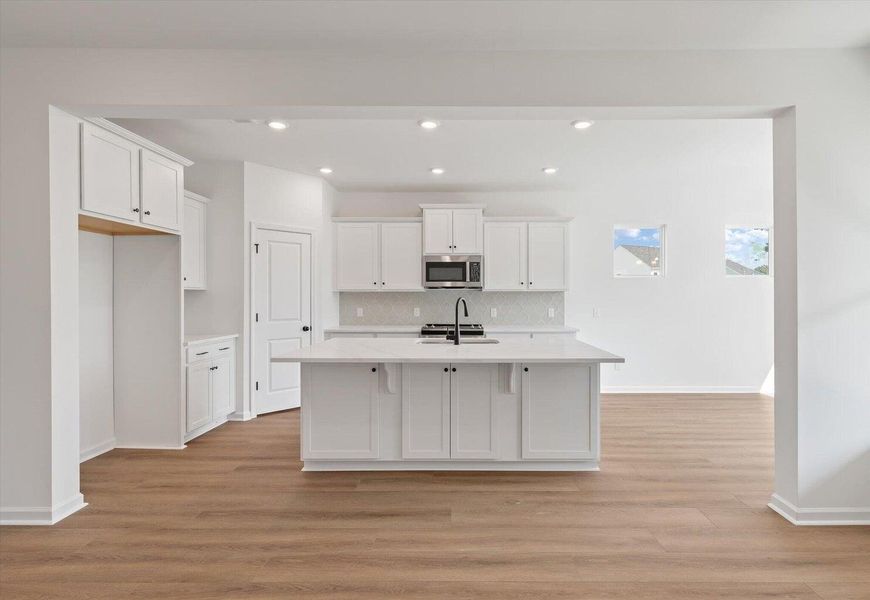 Furnished interior view inside a new home in Oakley Pointe, Moncks Corner (Image 5).