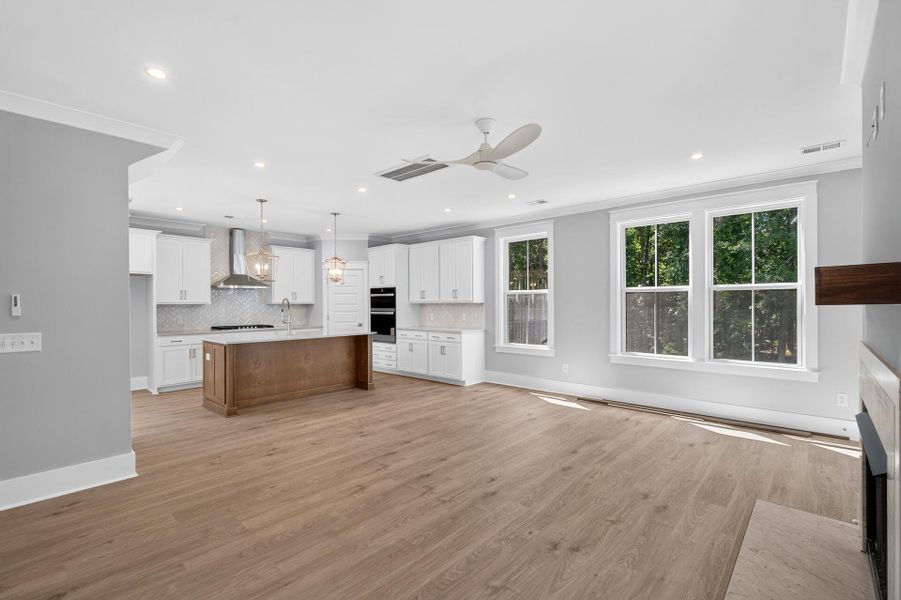 Spacious, unfurnished interior of a new home in Waterloo Estates, Johns Island (Image 14).