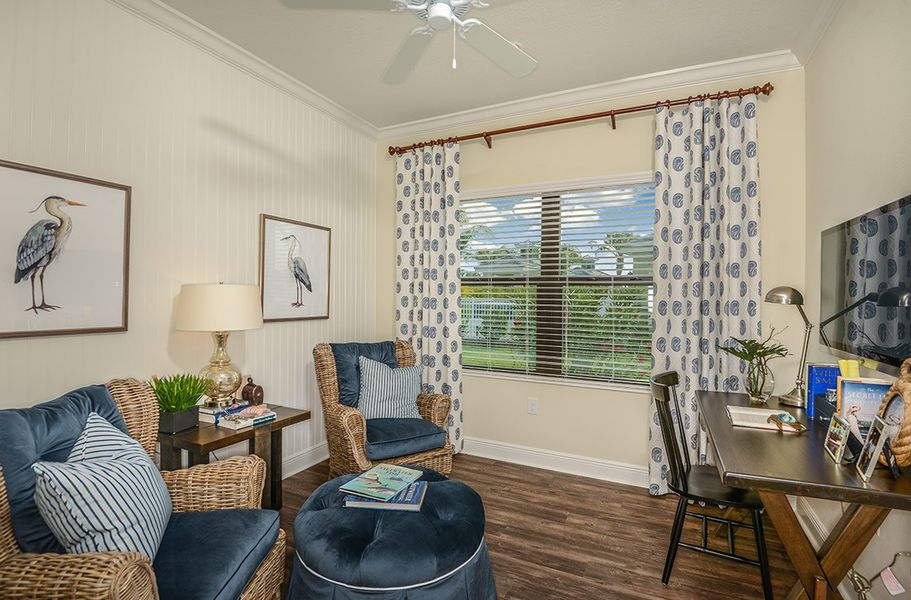 Furnished interior view inside a new home in Grand Palm, Venice (Image 15).