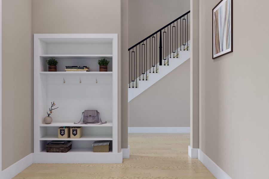 Furnished interior view inside a new home in Dunham Pointe, Cypress (Image 21). Furnished interior view inside a new home in Dunham Pointe, Cypress (Image 21).