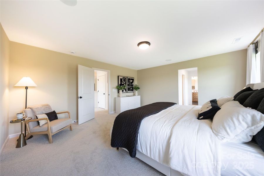Furnished interior view inside a new home in Whispering Hills, Locust (Image 7).