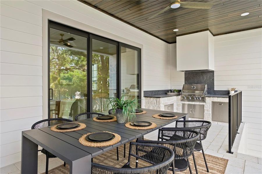 Furnished interior view inside a new home in , Tampa (Image 42).