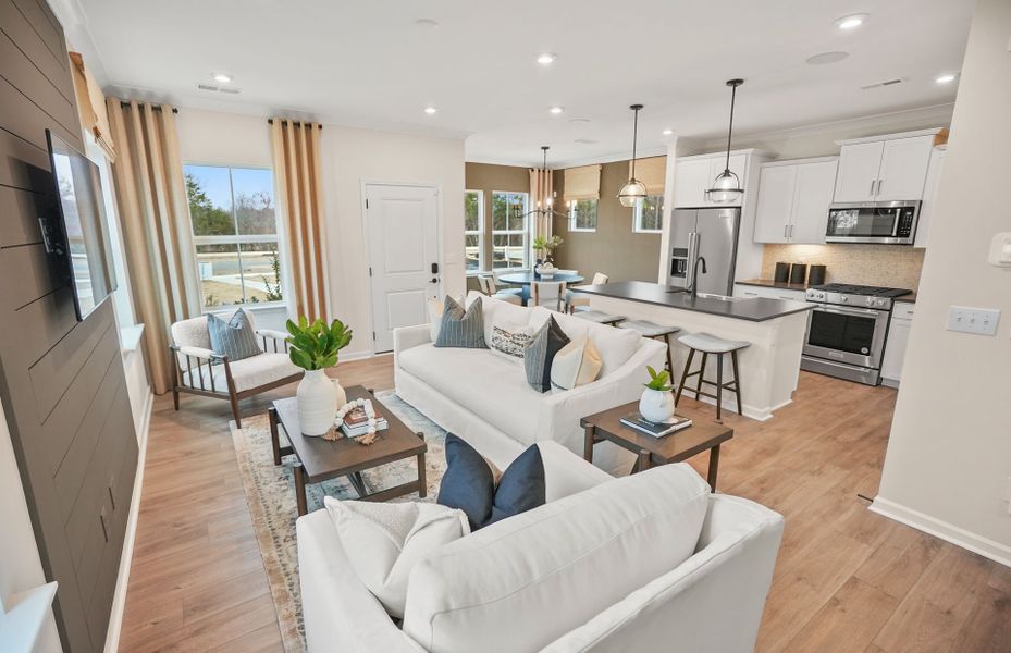 Spacious Living Room