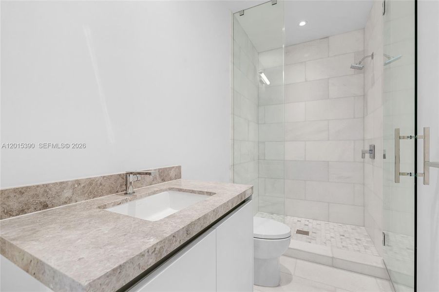 Furnished interior view inside a new home in , Miami (Image 5).