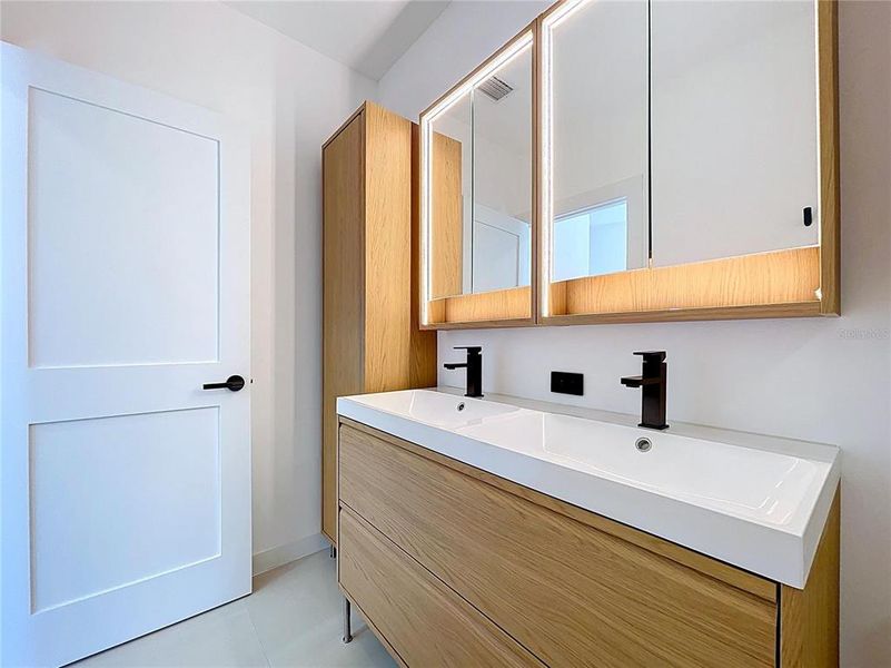 Furnished interior view inside a new home in , St. Petersburg (Image 8).