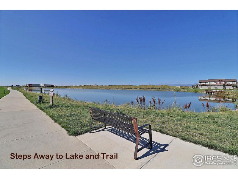 Steps Away to Lake, MTN Views and Trail