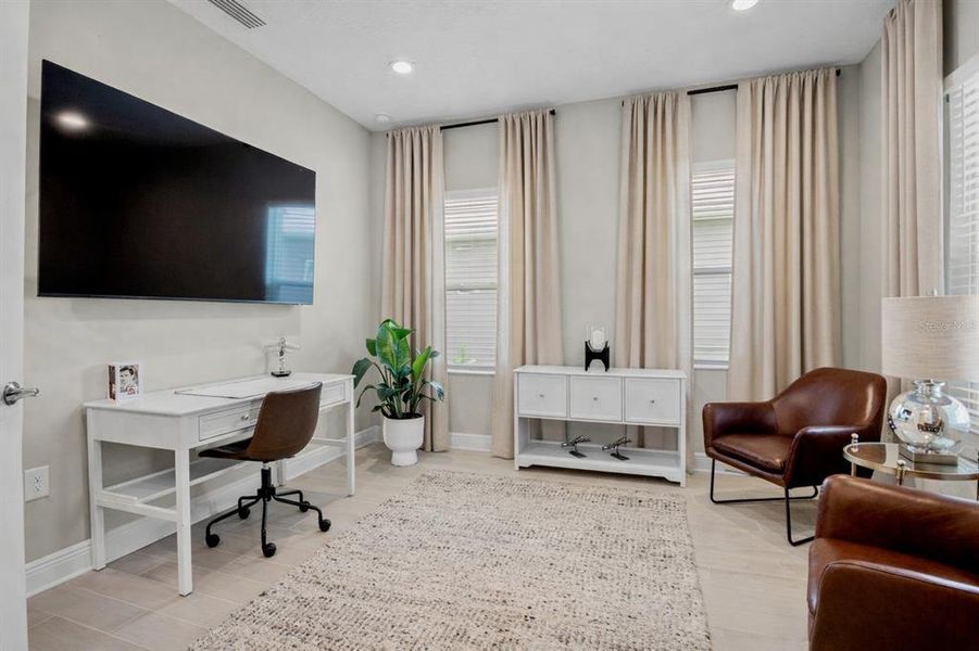 Furnished interior view inside a new home in , Sarasota (Image 12). Furnished interior view inside a new home in , Sarasota (Image 12).