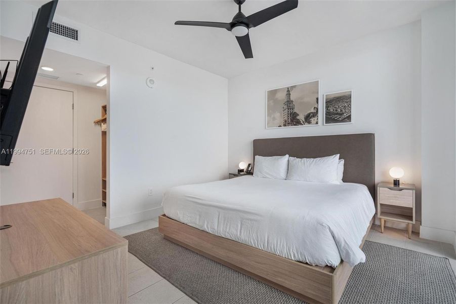 Furnished interior view inside a new home in , Miami (Image 14).