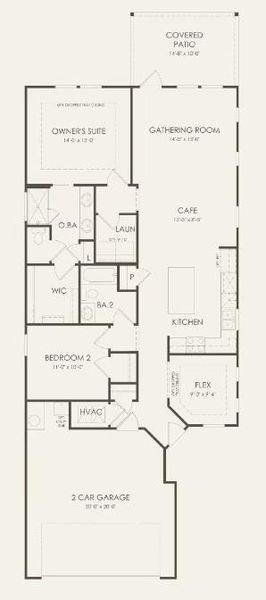 Del Webb Homes, Contour floor plan