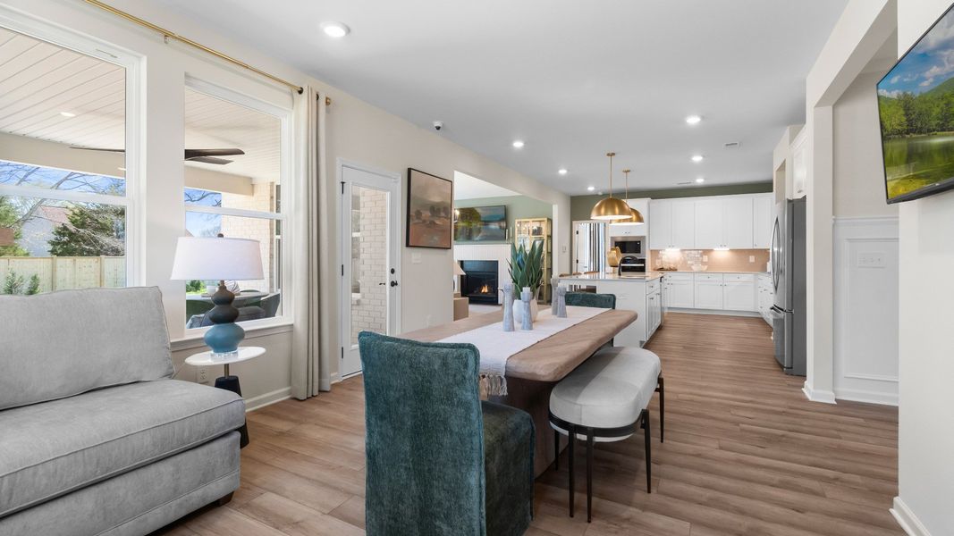Representative furnished interior of a home built from the Stonefield by DRB Homes in Northcroft, Loganville (Image 26).