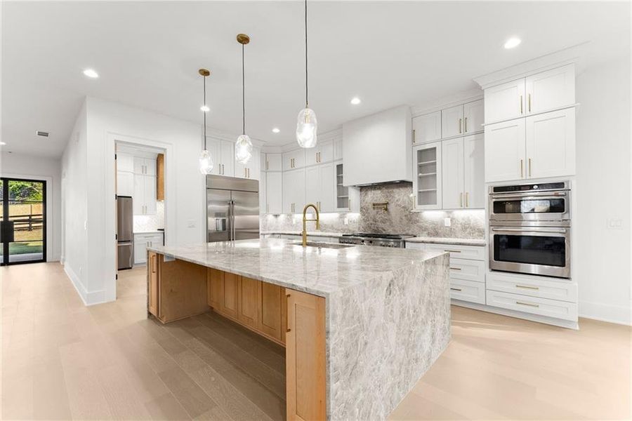 Furnished interior view inside a new home in , Hoschton (Image 12).