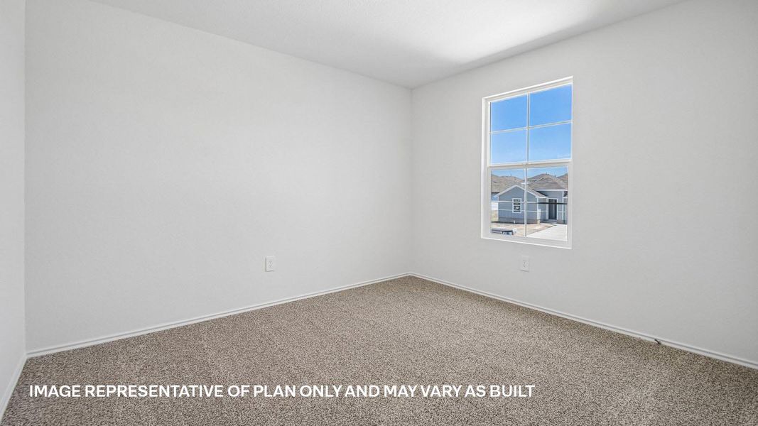 Representative unfurnished interior of a home built from the The Naples by D.R. Horton in Durango, Mustang Ridge (Image 34).