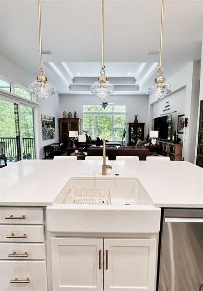 Furnished interior view inside a new home in , Fernandina Beach (Image 10).