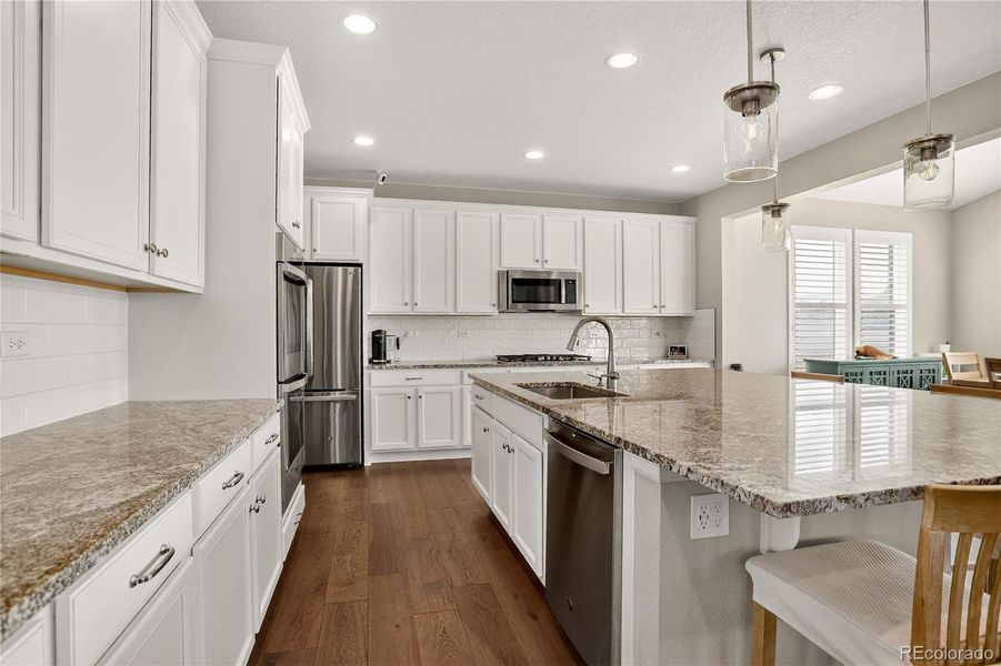 Furnished interior view inside a new home in , Littleton (Image 34).
