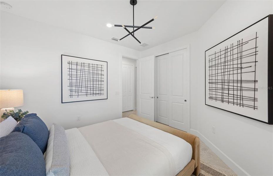 Furnished interior view inside a new home in Del Webb Catalina, Lakewood Ranch (Image 11).