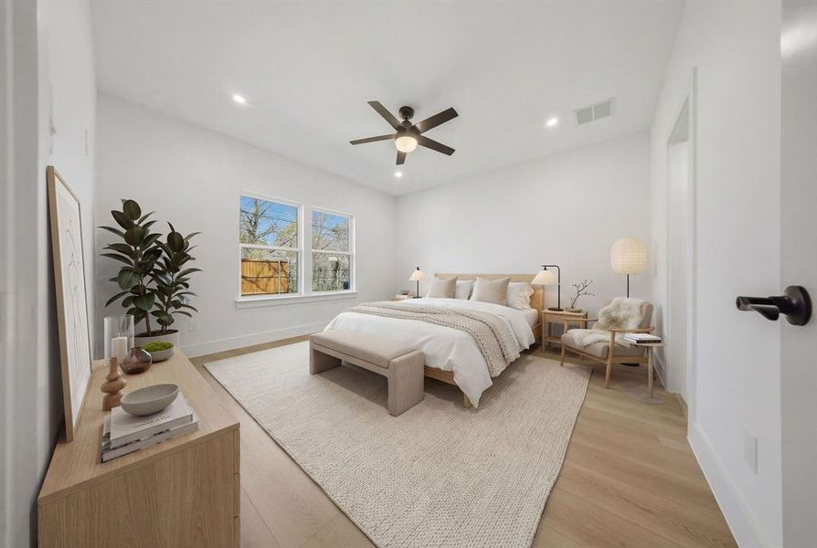 Furnished interior view inside a new home in , Seagoville (Image 8).